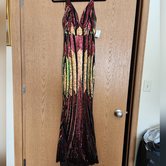 Akira sequin maxi dress - Picture 1 of 7